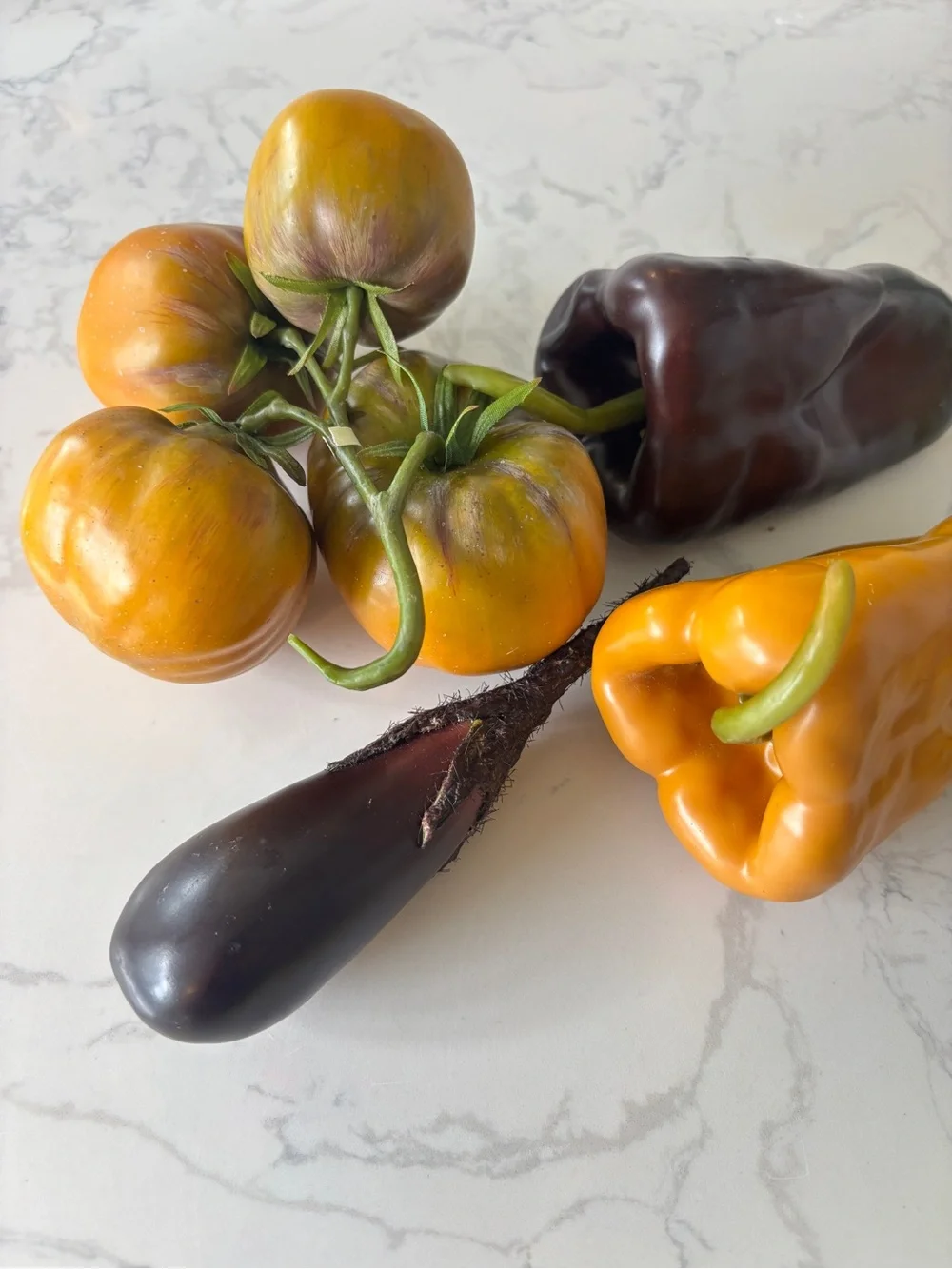 Mouthwatering (decorative ) veggies